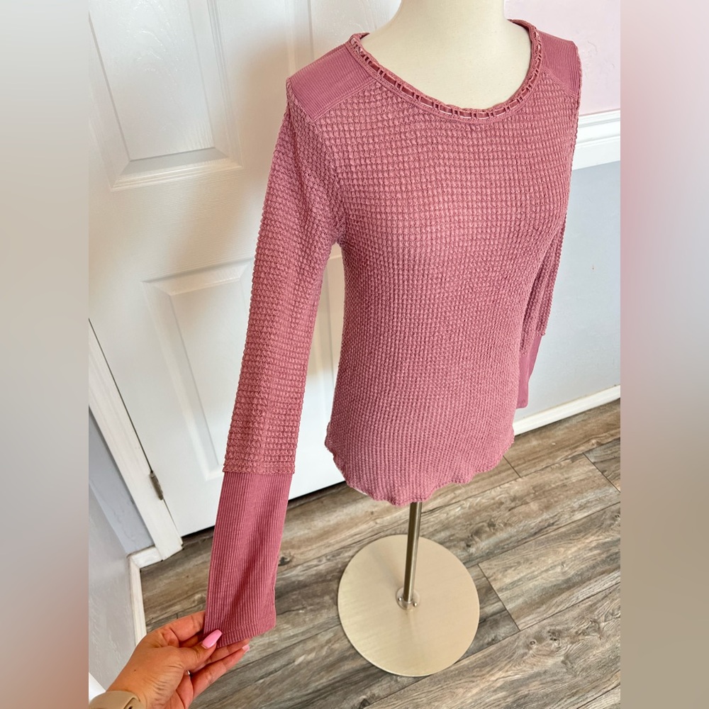 Sundance Women’s Sweater Dusty Rose / Pink Knit Size XS - Picture 3 of 11